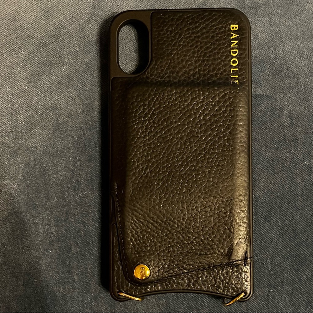 Bandolier - Pebbled Leather - Emma iPhone case - Size X/10